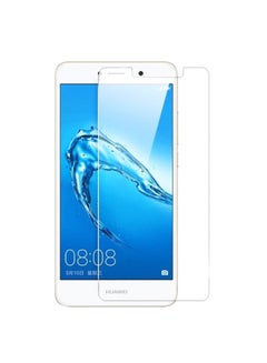 Buy Tempered Glass Screen Protector For Huawei Y7 Prime Clear in UAE
