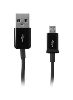 Buy Micro USB Data Sync Charger Cable Black/Silver in Saudi Arabia