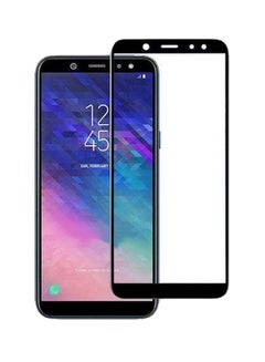 Buy Tempered Glass Full Cover 3D Screen Protector For Samsung Galaxy A6 Plus Clear in UAE