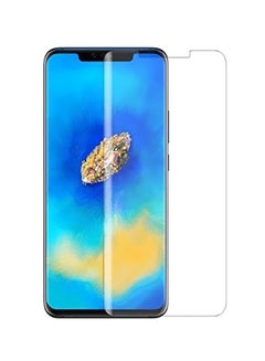 Buy Tempered Glass Screen Protector For Huawei Mate 20 Pro Clear in UAE