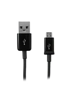 Buy USB To Micro USB Charge Cable For Samsung Galaxy Black in UAE