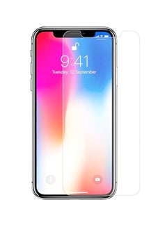 Buy 5D Tempered Glass Screen Protector For Apple iPhone X Clear in Saudi Arabia