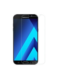 Buy Tempered Glass Screen Protector For Samsung A5 2017 Clear in UAE