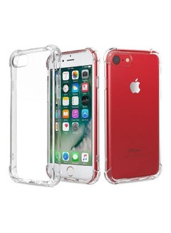 Buy Shockproof Case Cover For Apple iPhone 8 Clear in Saudi Arabia