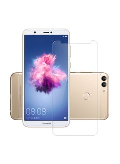 Buy Tempered Glass Screen Protector For Huawei Y9 (2018) Clear in Saudi Arabia