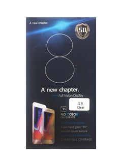 Buy Tempered Glass Screen Protector For Samsung Galaxy S9 Clear in Saudi Arabia