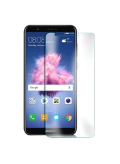 Buy Tempered Glass Screen Protector For Huawei Y9 (2018) Clear/White in Saudi Arabia