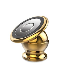 Buy 360-Degree Rotatable Magnetic Car Air Vent Mount Gold/Silver in UAE