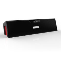 Buy Portable Bluetooth Stereo Speaker Black/Red in Saudi Arabia