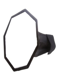 Buy Octagonal Mini Flash Diffuser For Digital SLR Camera 20centimeter Black in Saudi Arabia