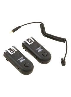 Buy 2-Piece Wireless Flash Trigger Set Black in UAE