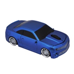 Buy 2.4GHz Wireless Car Shaped Mouse Blue/Black in UAE