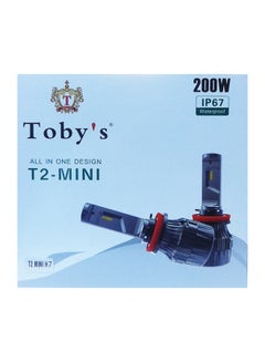 Buy T2 Mini H7 Original 200 Watt 9V-32 Led Headlight Easy To Install in UAE