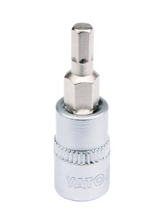 اشتري Socket Bit 1/4-Inch Hex 4mm L=37mm YT-04371 في الامارات