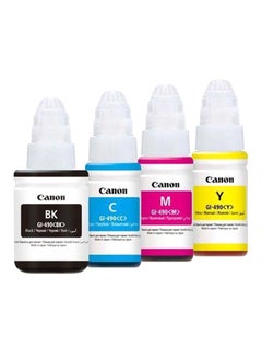 Buy Ink 4 color 490 for printer canon g1400-2400-3400 in UAE