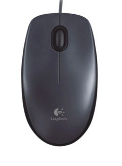 Buy Logitech M90 Optical Wired Mouse - Black black in Egypt