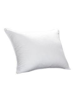 Buy Bed Pillow polyester White 68x43cm in UAE