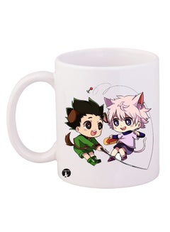 Buy Hunter X Hunter Anime Printed Coffee Mug White/Green/Pink in Egypt