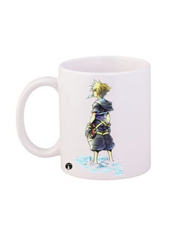 Buy The Video Game Kingdom Hearts Printed Mug White/Blue/Yellow in Egypt