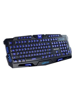 Buy M200 Pc Gaming Wired Keyboard, Womail 3 S Usb Illuminated Led Backlit Backlight Crack Keyboard in UAE