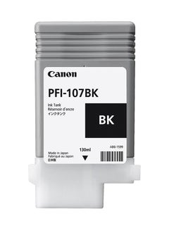 Buy Plotter Ink Tank Cartridge PFI 107 Black black in UAE