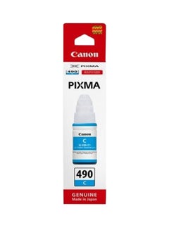 اشتري Canon 490 Cyan Ink Tank Cartridge أزرق سماوي في الامارات