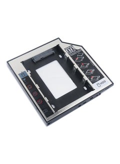 Buy 2nd Hdd Sdd Hard Disk Caddy - 9.5mm black in UAE