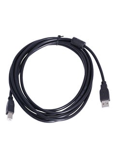Buy USB To Printer Data Sync Cable Black in Saudi Arabia