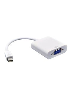 Buy Mini Displayport Display Port To Vga Adapter Cable For Apple Macbook Piece Dp M-Vga 1080P in Saudi Arabia