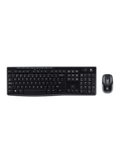 اشتري Logitech Wireless Combo Desktop Mk270 Keyboard And Mouse في السعودية