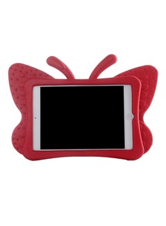 Buy Butterfly Design Protective Case Cover For Apple iPad Mini 1/2/3/4 Red in UAE