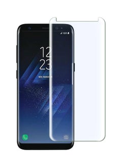 Buy Tempered Glass Screen Protector For Samsung S8 Plus Clear in UAE