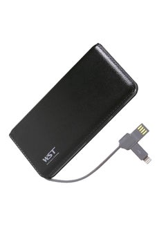 Buy Power Bank Real Capacity 8000Mah Dp612-Black in UAE