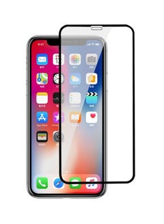 Buy Screen Protector 5D for iPhone XS Full cover with Black Edge in Saudi Arabia