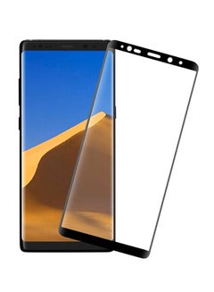 Buy Galaxy Note 8 Screen Protector, Full Coverage Anti-Scratch, Anti-Fingerprint, Easy to Install Curved Tempered Glass Screen Protector for Samsung Galaxy Note 8 (Black) in UAE