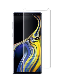 Buy Tempered Glass Screen Protector For Samsung Note 9 Clear in UAE