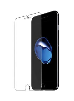 Buy Tempered Glass Screen Protector For Apple iPhone 8 Plus Clear in UAE