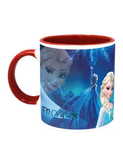 Buy Frozen Elsa Printed Coffee Mug Multicolour in UAE