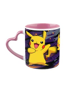 اشتري Pikachu Printed Ceramic Coffee Mug متعدد الألوان 11 أوقية في الامارات
