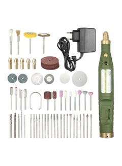 Buy Multi-functional Tool And Accessories Kit Green/White in UAE