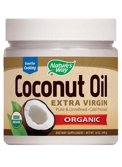Buy Extra Virgin Organic Coconut Oil 448grams in Saudi Arabia