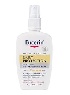 Buy Daily Protection SPF 30 Moisturizing Face Lotion 118ml in UAE