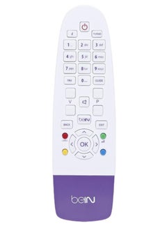 Buy Sports Receiver TV Remote Control White/Purple in UAE