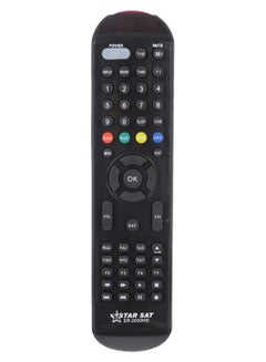 اشتري TV Receiver Remote Control أسود في الامارات