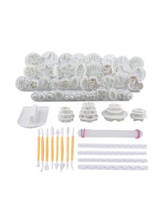 Buy Cake Decoration Tool Kithomemade Modeling Tools For Fondant Cake And Cookie Cuttermold Sugarcraft And Icing Decorating 21 Sets 68Pcs in Saudi Arabia