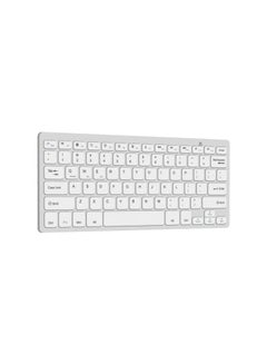 Buy Wireless Keyboard For Apple iPad Pro/Air/Mini 2/3/4 White in UAE