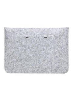 Buy Envelope Felt Cloth Smart Skin Case Cover For Apple MacBook Pro 13/13.3 inch Grey in Egypt