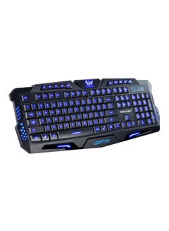 اشتري M200 LED Backlit Wired Gaming Keyboard Black/Blue في السعودية
