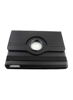 Buy 360 Degree Rotatable Flip Cover For Apple iPad 2/3/4 Black in UAE