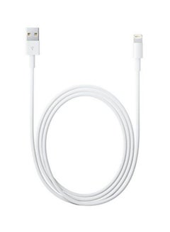 اشتري Lightning Data Sync Charging Cable For Apple iPhone 5/6 أبيض في الامارات